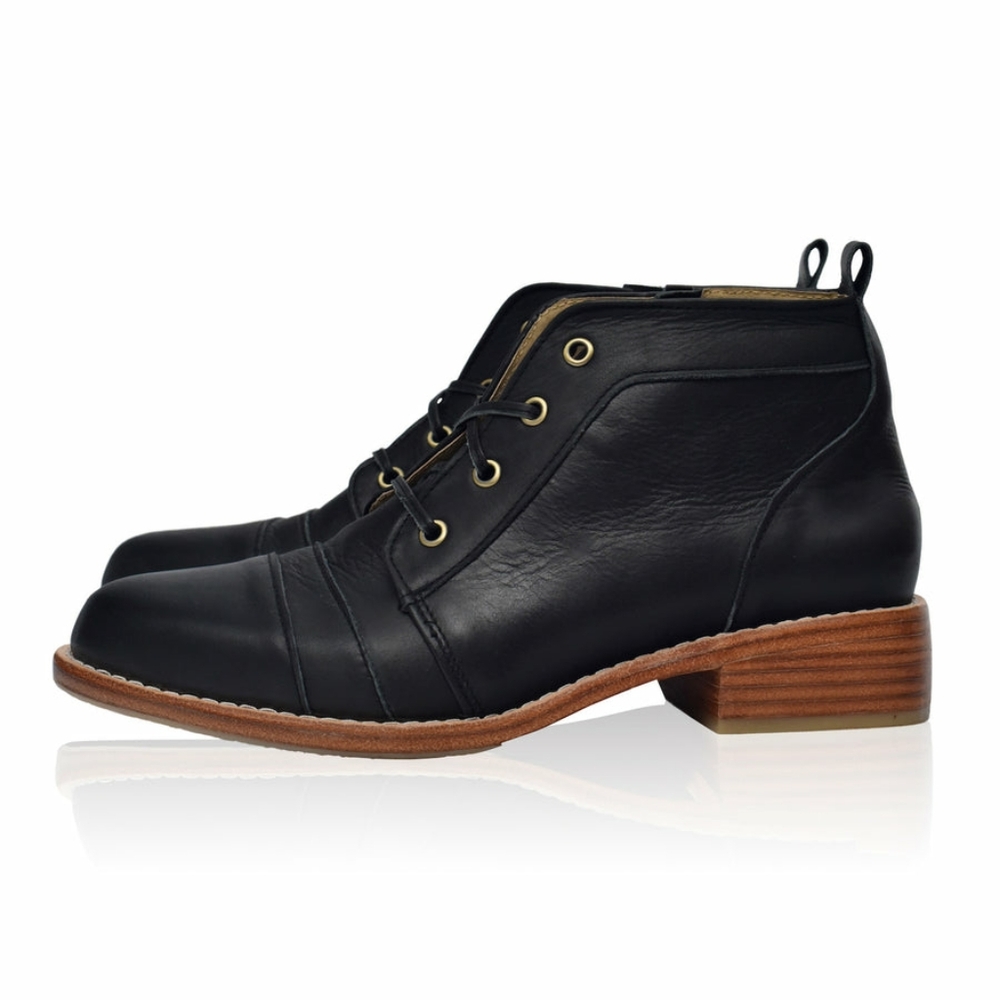 Bali Elf women's black booties - worn once